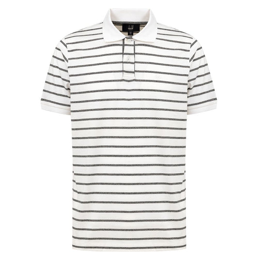 Dunhill White Cotton Polo Shirt