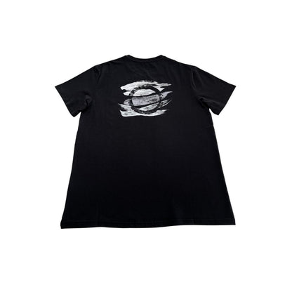 Trussardi Beachwear Black Cotton Men T-Shirt