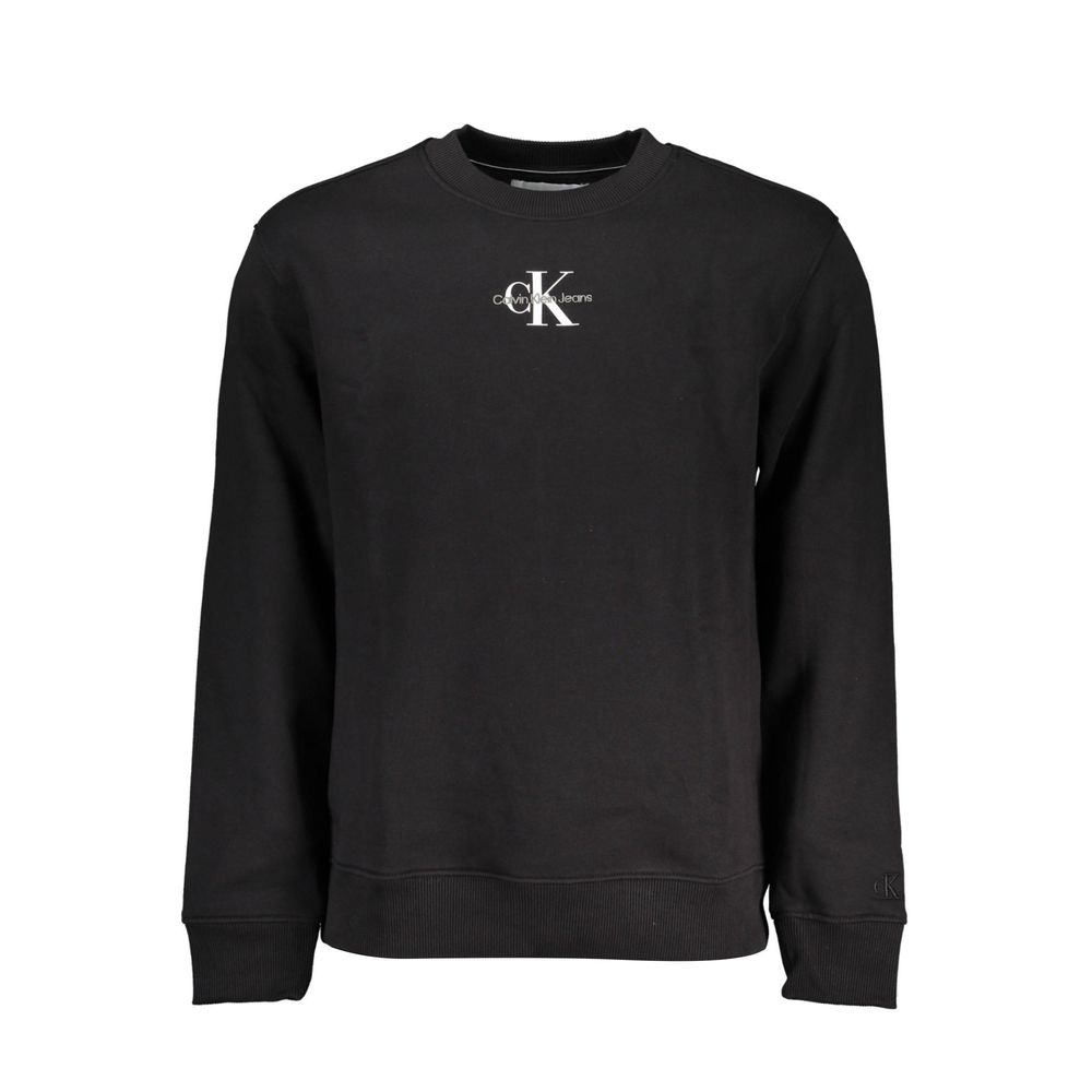 Calvin Klein Black Cotton Men Sweater