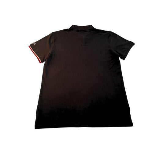 Iceberg Black Cotton Men Polo Shirt