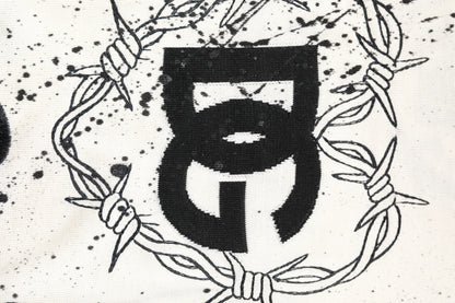 Dolce & Gabbana White Logo Angel Print Women Pullover Sweater