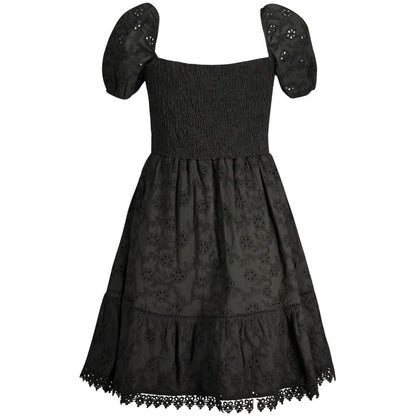 Guess Jeans Nero Cotton Women Dress
