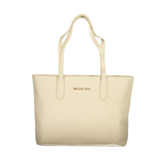 Mario Valentino Beige Polyethylene Handbag