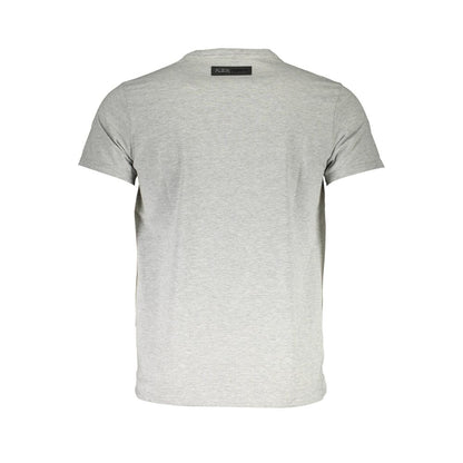 Plein Sport Gray Cotton T-Shirt