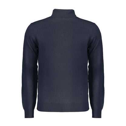 Norway 1963 Blue Wool Men Sweater