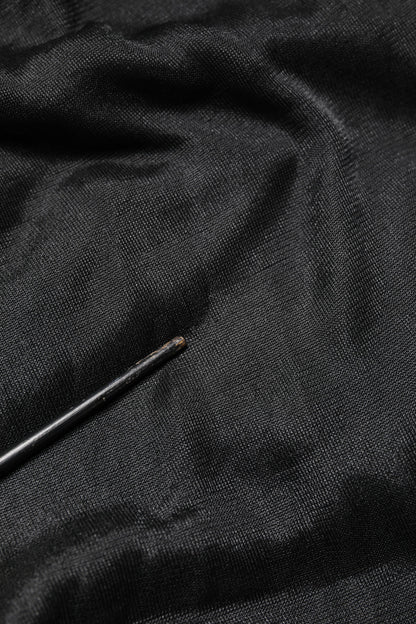 Dolce & Gabbana Black Logo Knitted Crewneck Pullover Sweater