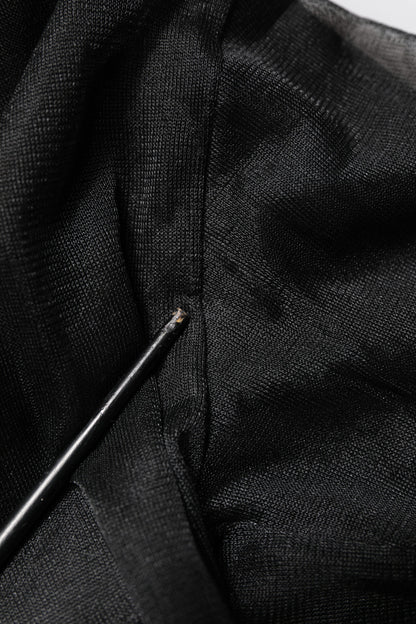 Dolce & Gabbana Black Logo Knitted Crewneck Pullover Sweater