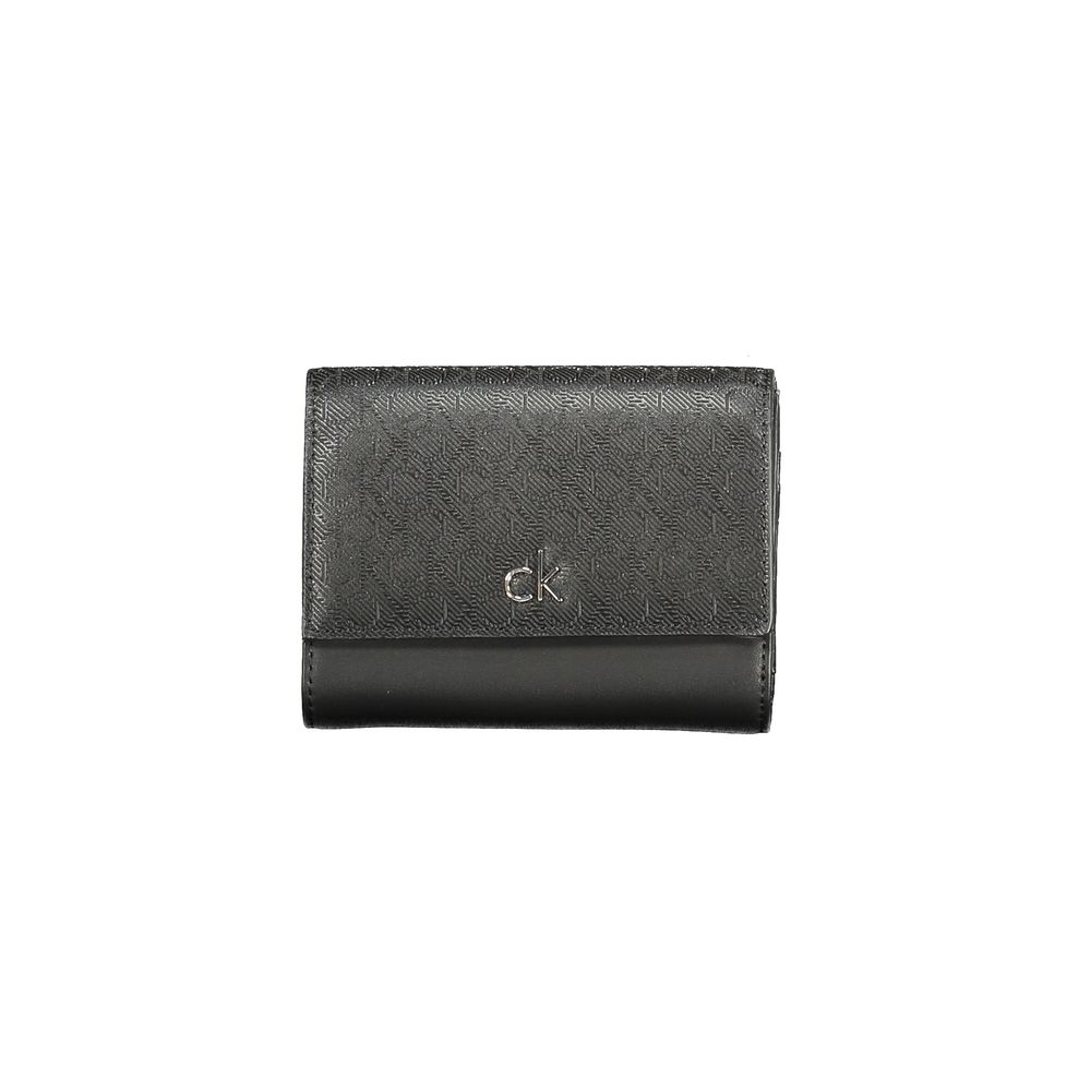 Calvin Klein Black Polyester Women Wallet