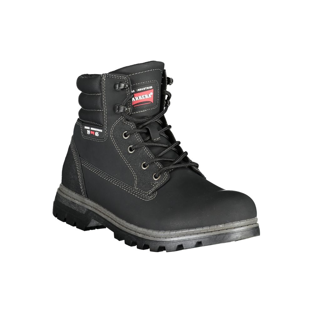 Carrera Black Polyester Men Boot