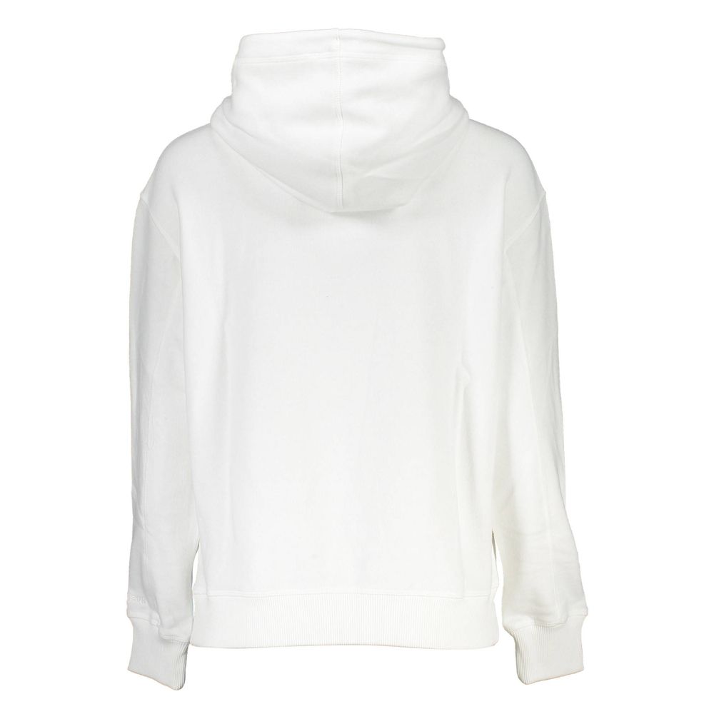 Calvin Klein White Cotton Sweatshirt