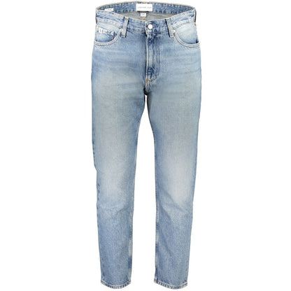 Calvin Klein Blue Cotton Men Jeans