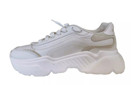 Dolce & Gabbana White Daymaster Low Top Mens Sneakers Shoes
