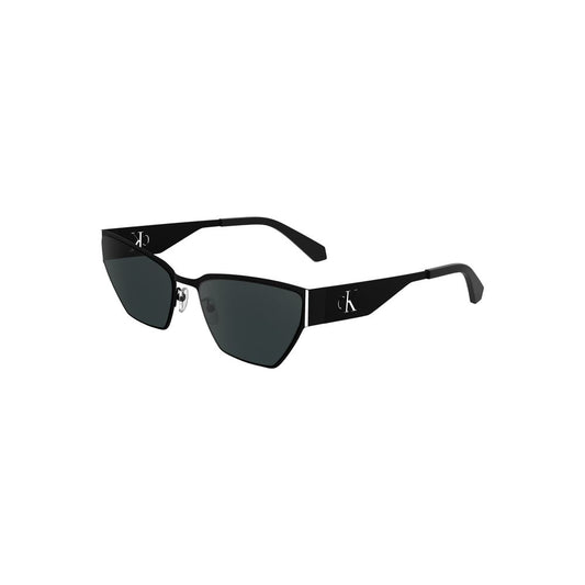 Calvin Klein Black Metal Women Sunglasses
