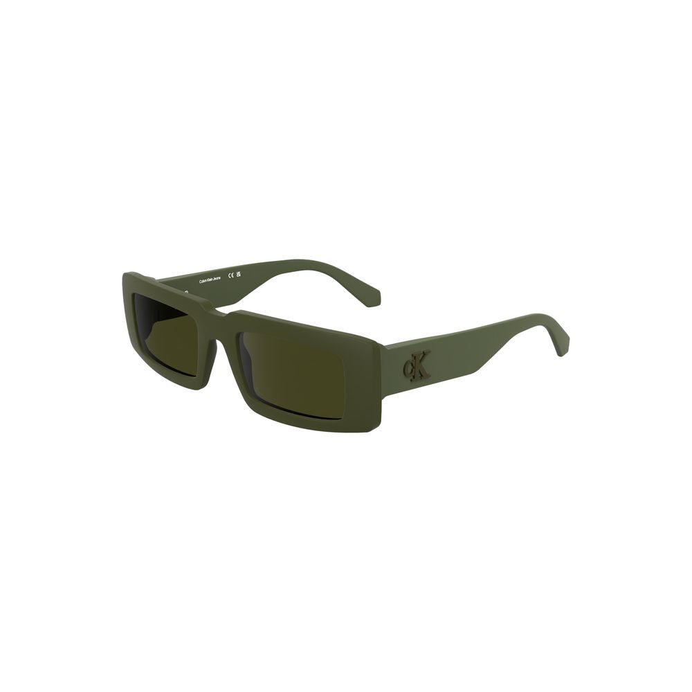 Calvin Klein Green Bio-Based Fabric Women Sunglasses