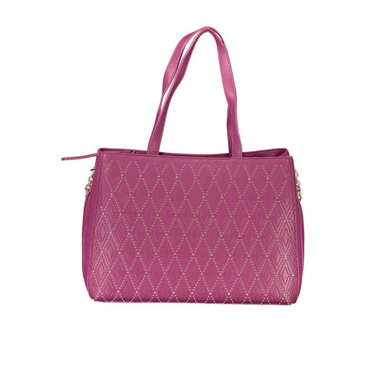 Mario Valentino Purple Polyurethane Women's Bag