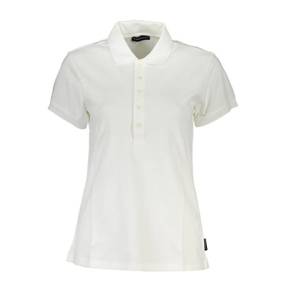 North Sails White Cotton Polo Shirt