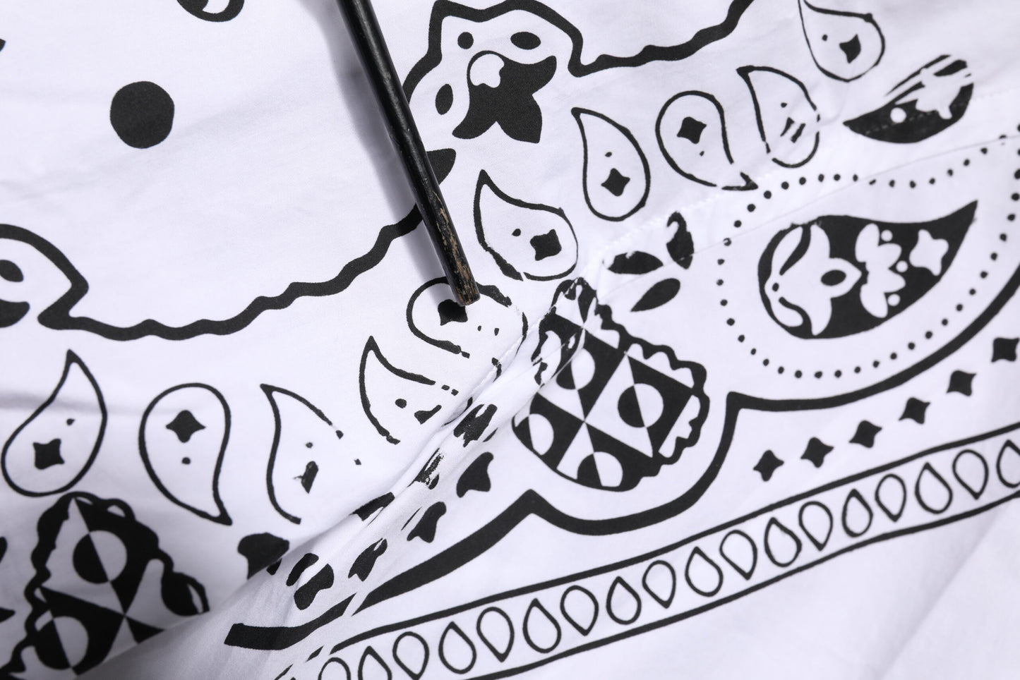 Dolce & Gabbana White MARTINI Bandana Print Formal Shirt