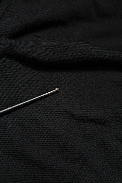 Dolce & Gabbana Black Long Sleeve Crew Neck Pullover Sweater