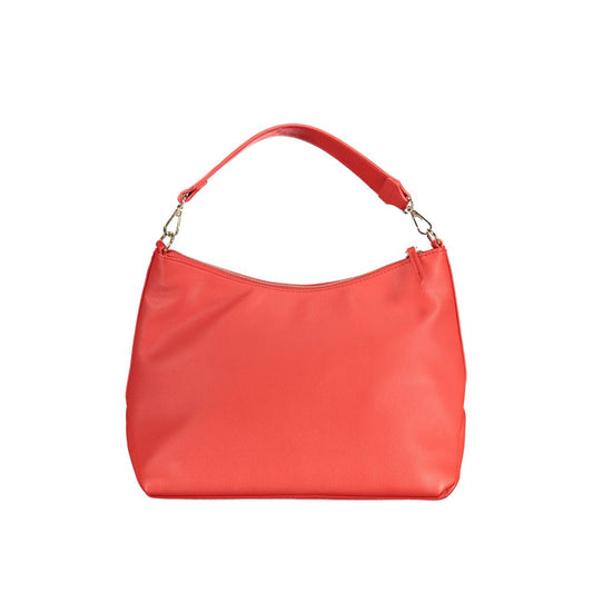 Mario Valentino Rosso Polyurethane Women's Bag