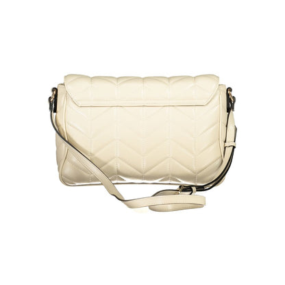 Mario Valentino Beige Polyethylene Handbag