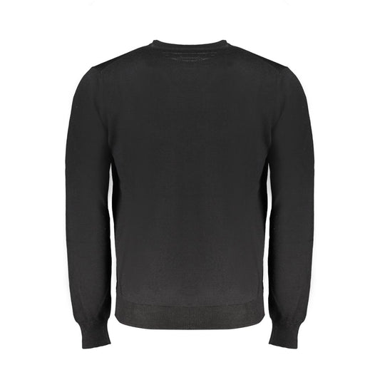 Harmont & Blaine Black Wool Men's Sweater