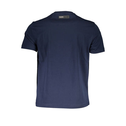 Plein Sport Blue Cotton T-Shirt