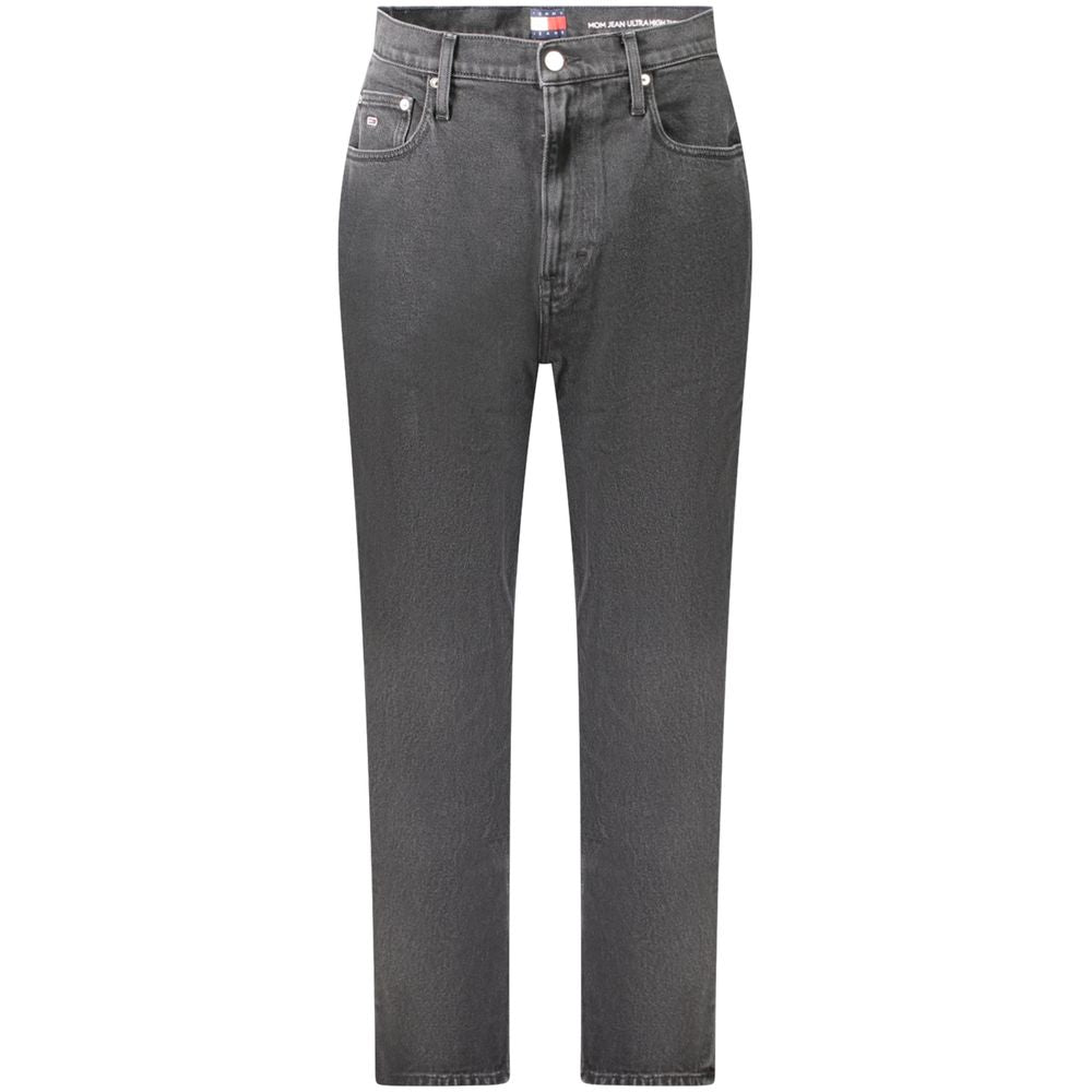 Tommy Hilfiger Black Cotton Women Jeans