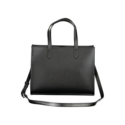 Mario Valentino Black Polyethylene Handbag