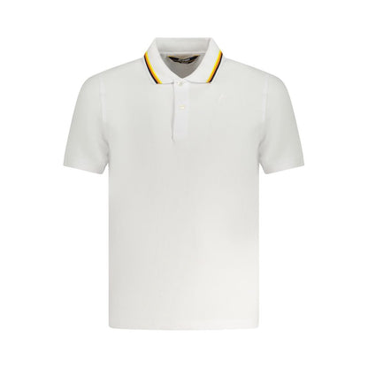 K-WAY White Cotton Men Polo Shirt