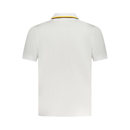K-WAY White Cotton Men Polo Shirt
