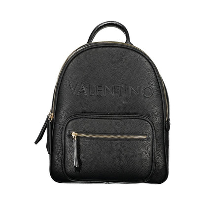 Mario Valentino Nero Polyurethane Women Backpack