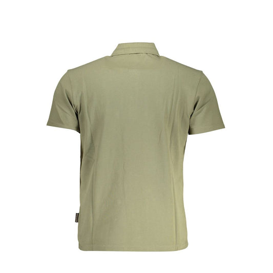 Napapijri Green Cotton Polo Shirt