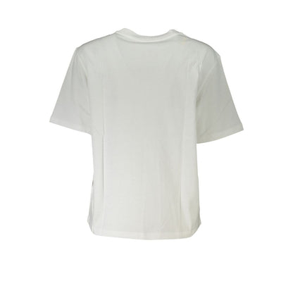 Patrizia Pepe White Cotton Women T-Shirt
