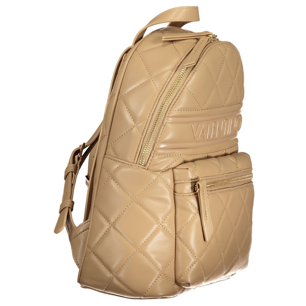 Mario Valentino Beige Polyethylene Women Backpack