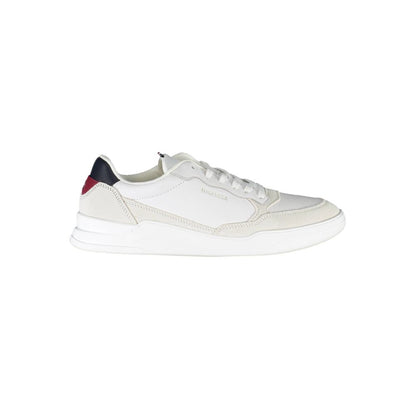 Tommy Hilfiger White Polyester Men Sneaker