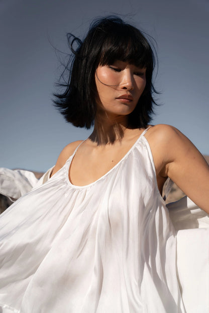 Breeze Silk Cami WHITE