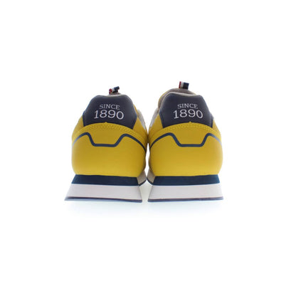 U.S. POLO ASSN. Yellow Polyester Men Sneaker