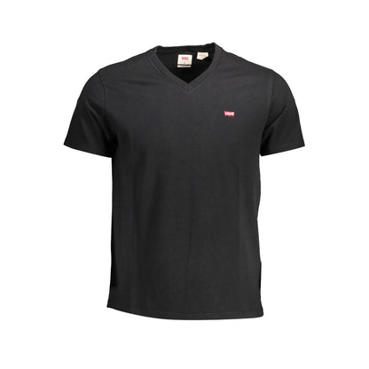 Levi's Black Cotton T-Shirt