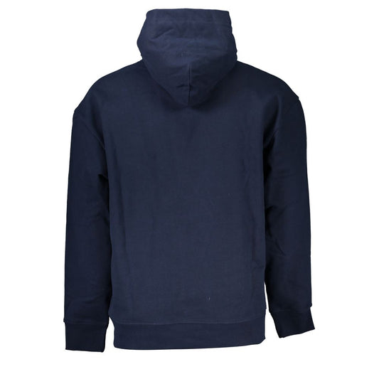 Tommy Hilfiger Blue Cotton Men Sweatshirt