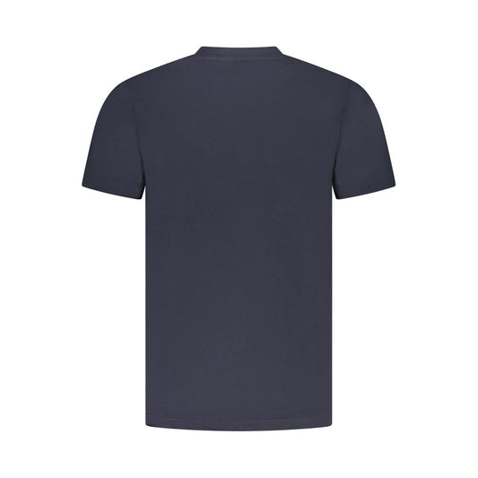 Cavalli Class Blue Cotton Men T-Shirt