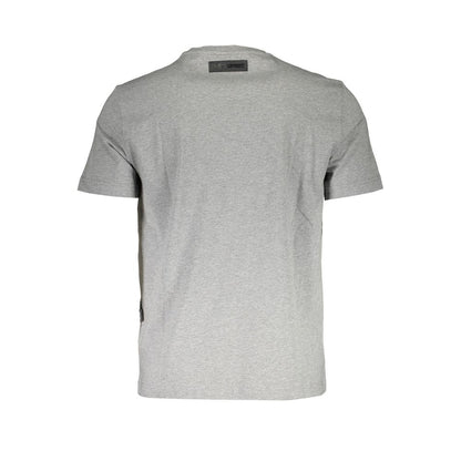 Plein Sport Gray Cotton T-Shirt
