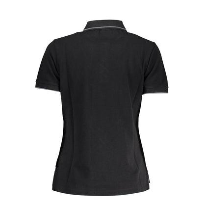 Napapijri Black Cotton Polo Shirt