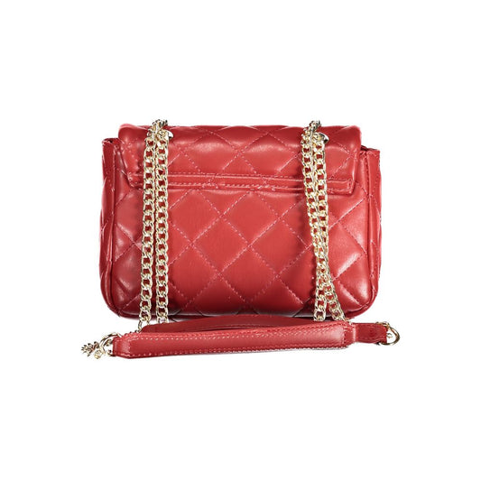 Mario Valentino Rosso Polyurethane Women Shoulder Bag