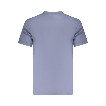 Calvin Klein Blue Cotton Men T-Shirt