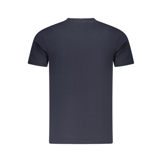 Cavalli Class Blue Cotton Men T-Shirt