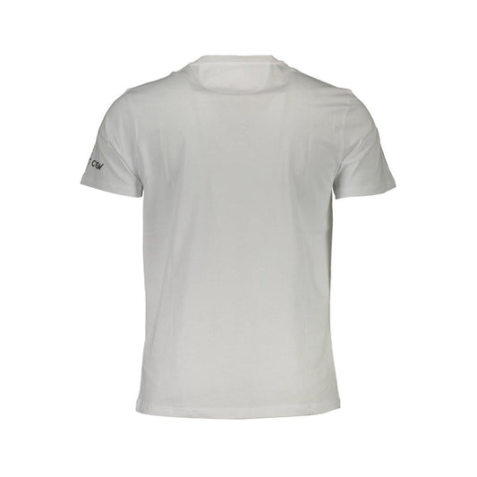 La Martina White Cotton T-Shirt