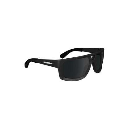 Calvin Klein Black Plastic Men Sunglasses