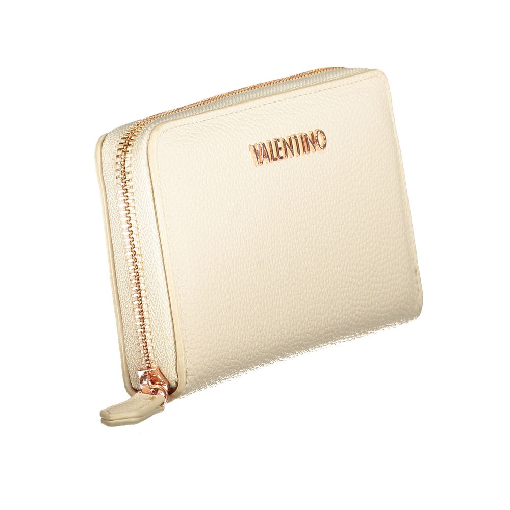 Mario Valentino Beige Polyethylene Wallet