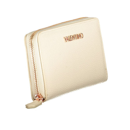 Mario Valentino Beige Polyethylene Wallet