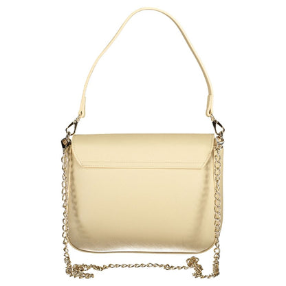 Mario Valentino Beige Polyethylene Women Handbag